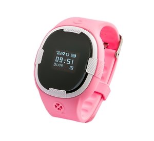 Детские влагостойкие часы GPS трекер Keelin GPT18 (pink)